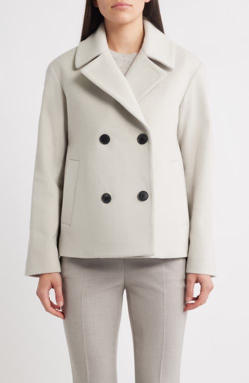 Fleurette Jane Wool Peacoat In Brown