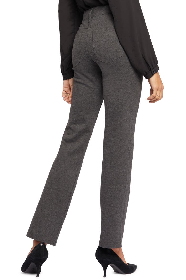 Sculpt-Her™ Marilyn Straight Leg Pants, Alternate, color, CHARCOAL HEATHERED
