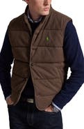 Polo Ralph Lauren Houndstooth Jacquard Quilted Vest