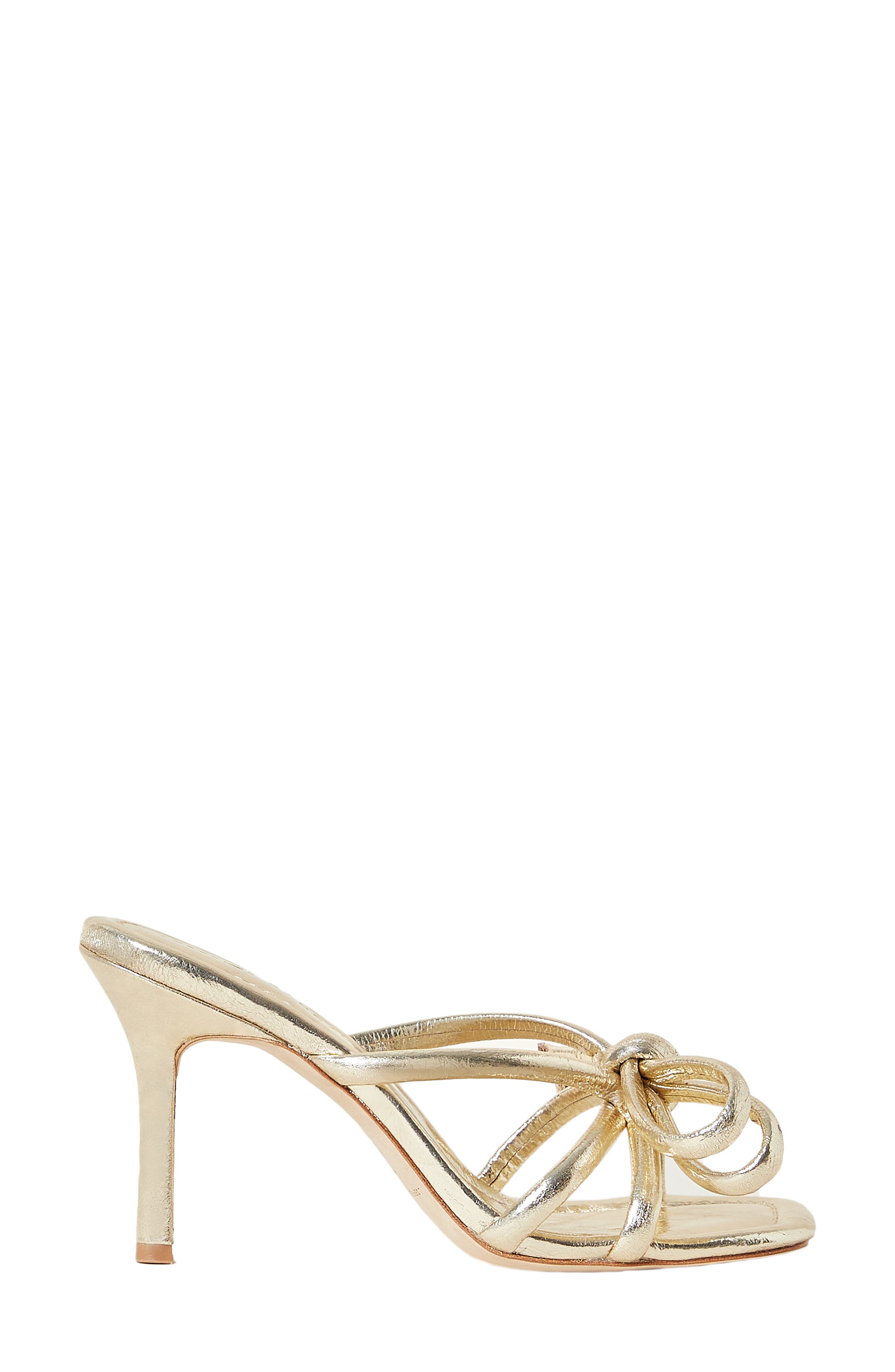 Loeffler Randall Margi Knotted Sandal, Alternate, color, Champagne