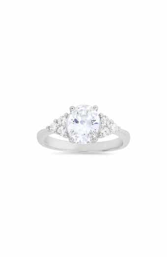 Queen Jewels Sterling Silver Cubic Zirconia Ring
