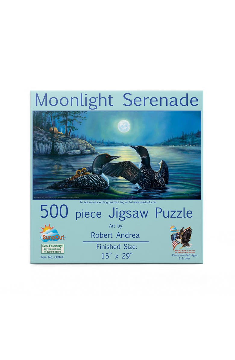 Sunsout Moonlight Serenade 500 piece Jigsaw Puzzle for Adults, Alternate, color, Multicolor
