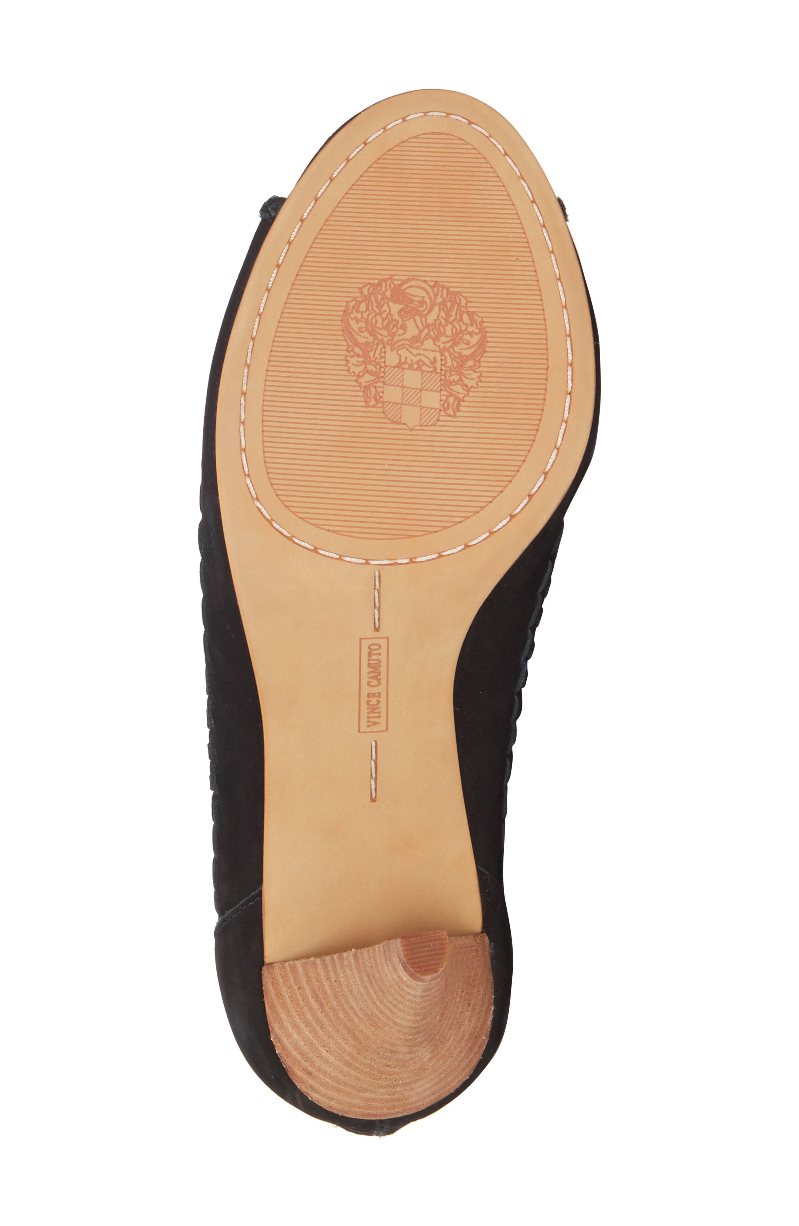 Vince Camuto Acha Cutout Peep Toe Bootie, Alternate, color, 