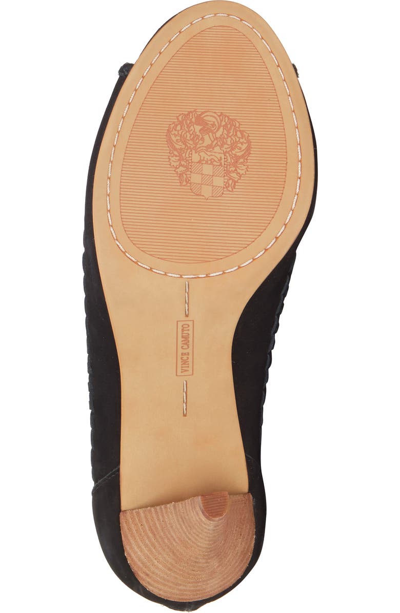 Vince Camuto Acha Cutout Peep Toe Bootie, Alternate, color,