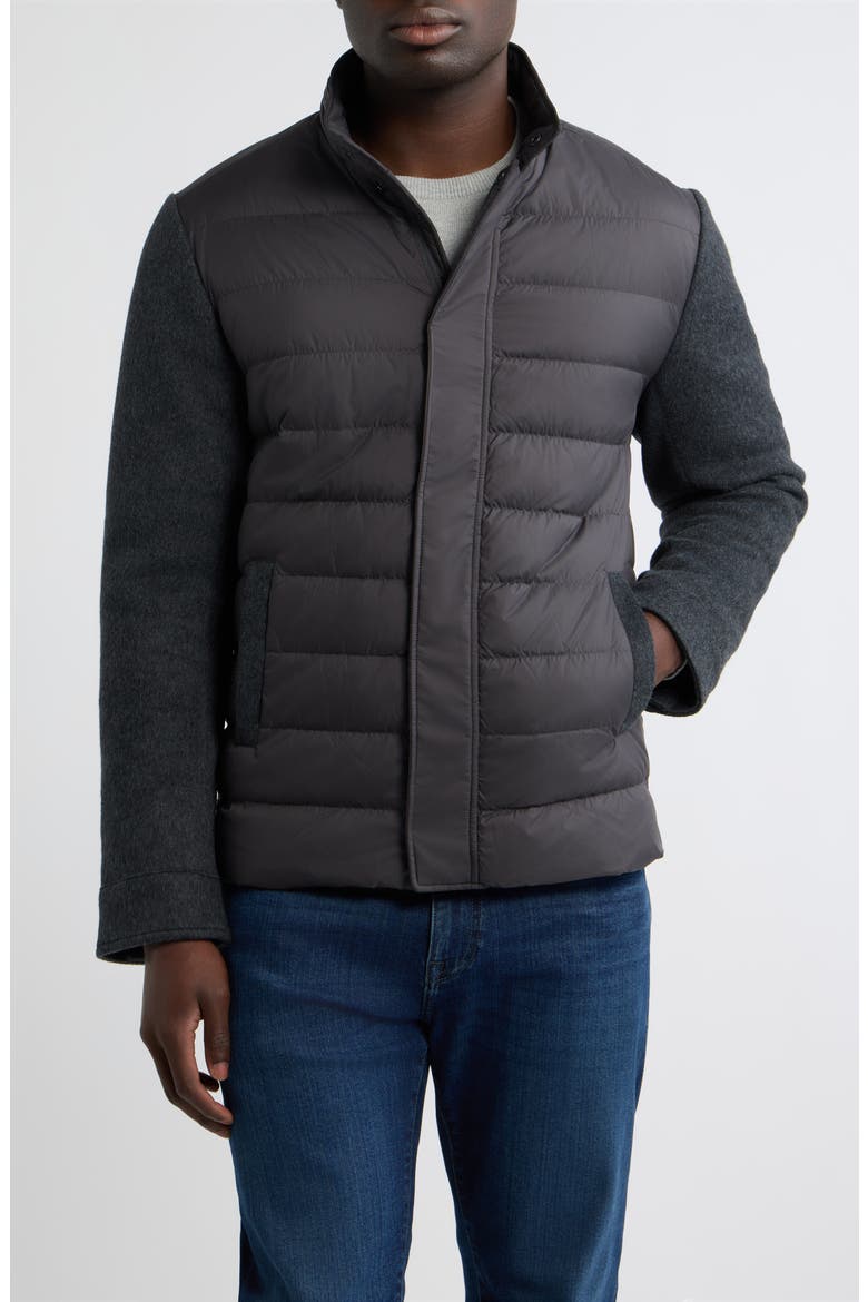 Crown Flex Hybrid Jacket, Main, color, IRIDIUM