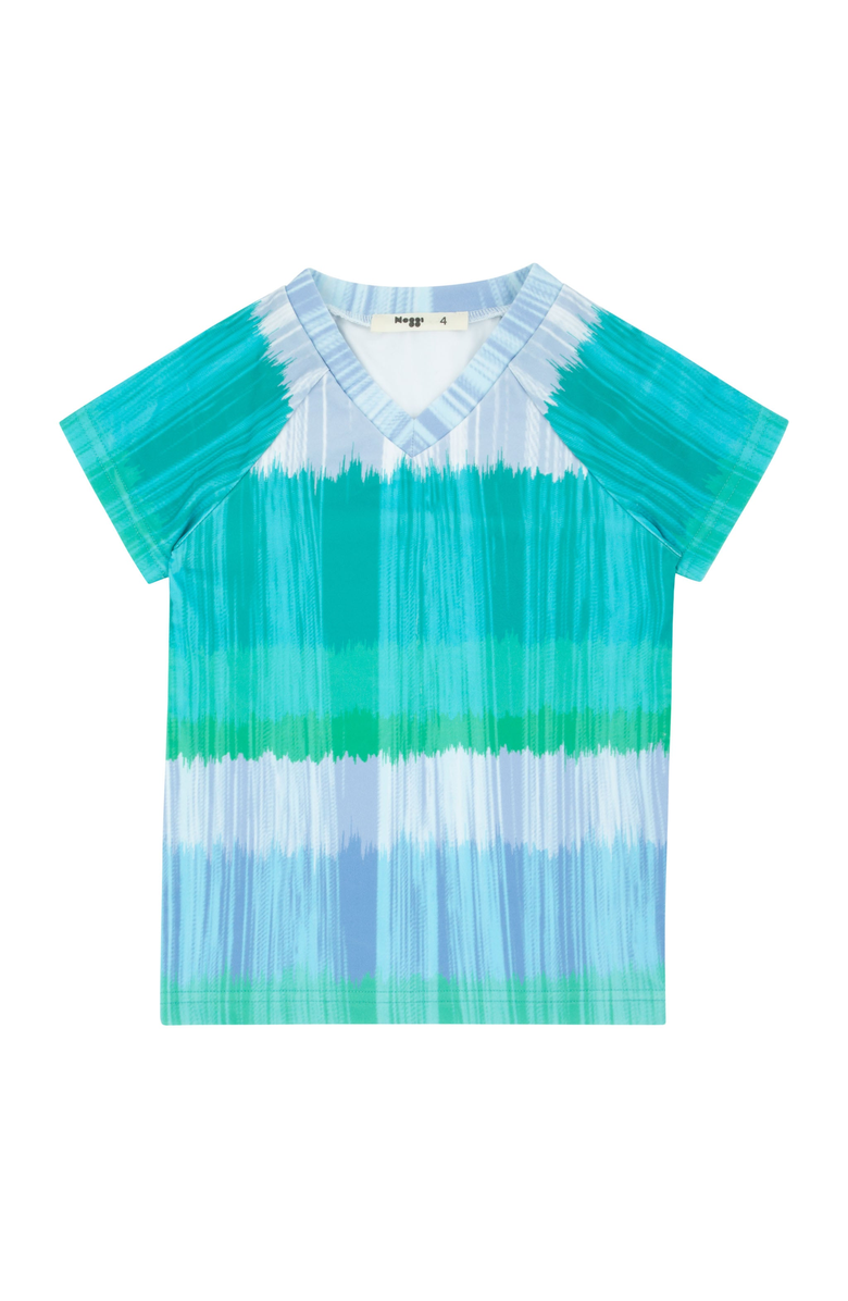 NoggiWear Dip Dye Rash Guard, Main, color, Blue Ombre