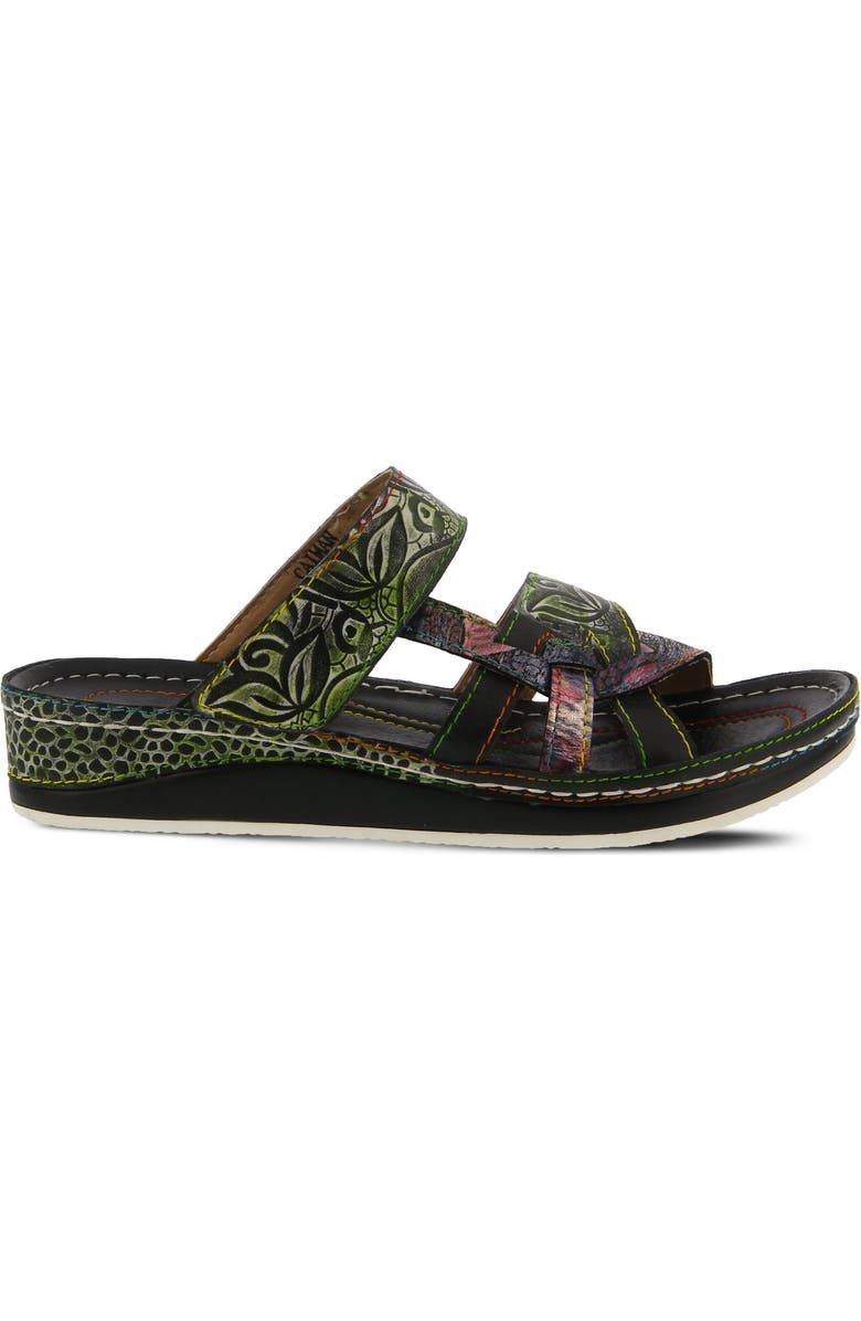 L'Artiste by Spring Step L'Artiste Caiman Sandal, Alternate, color,