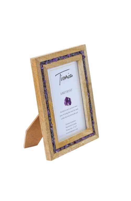 Tiramisu Moonglow Picture Frame In Amethyst