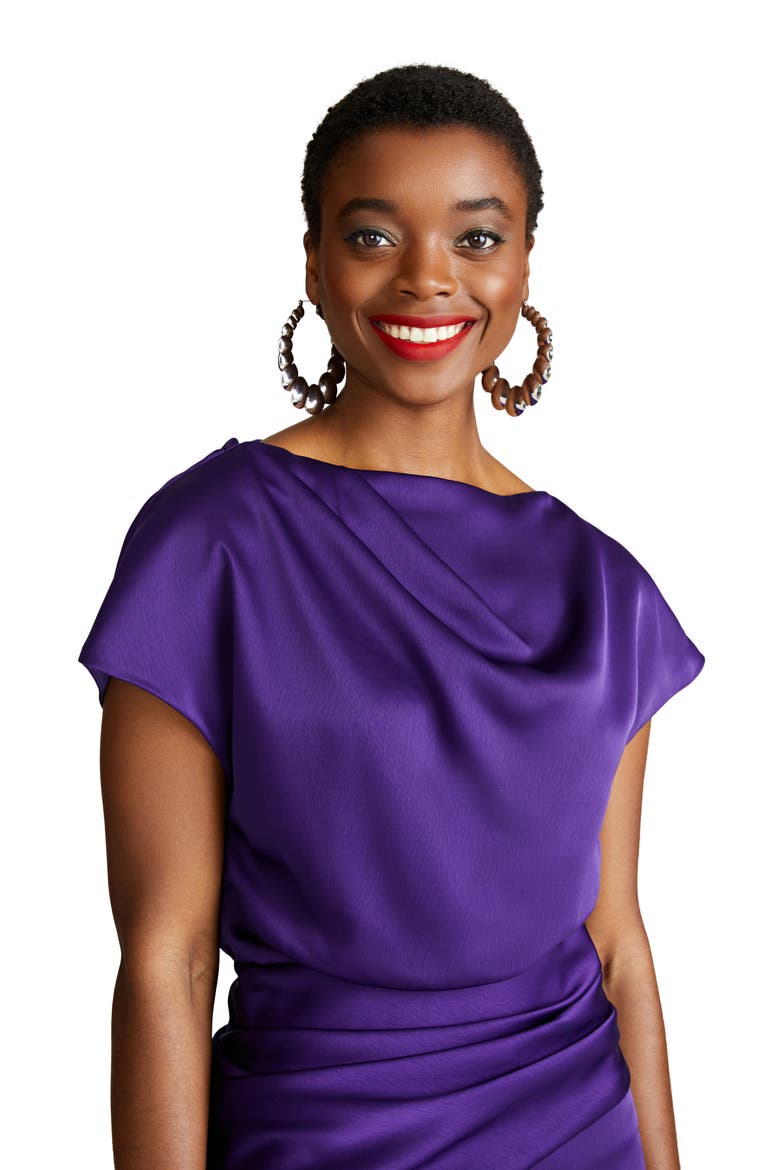 satin pencil dress Satin Sleeveless Back Pencil Dress is Something That She can Wear for Just Any Occasion!