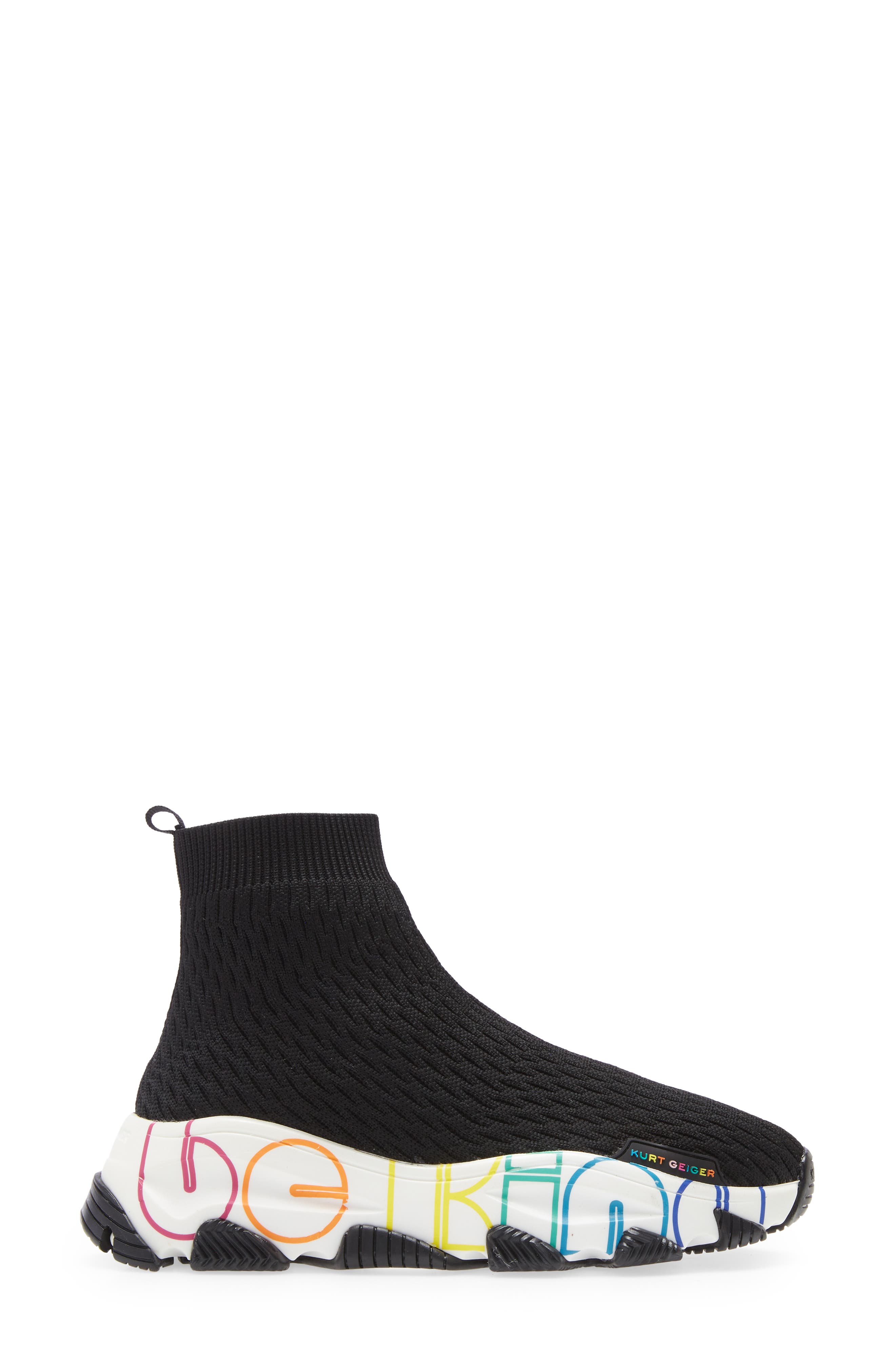 Kurt Geiger London Be Kind Lettie Sock Sneaker, Alternate, color, 