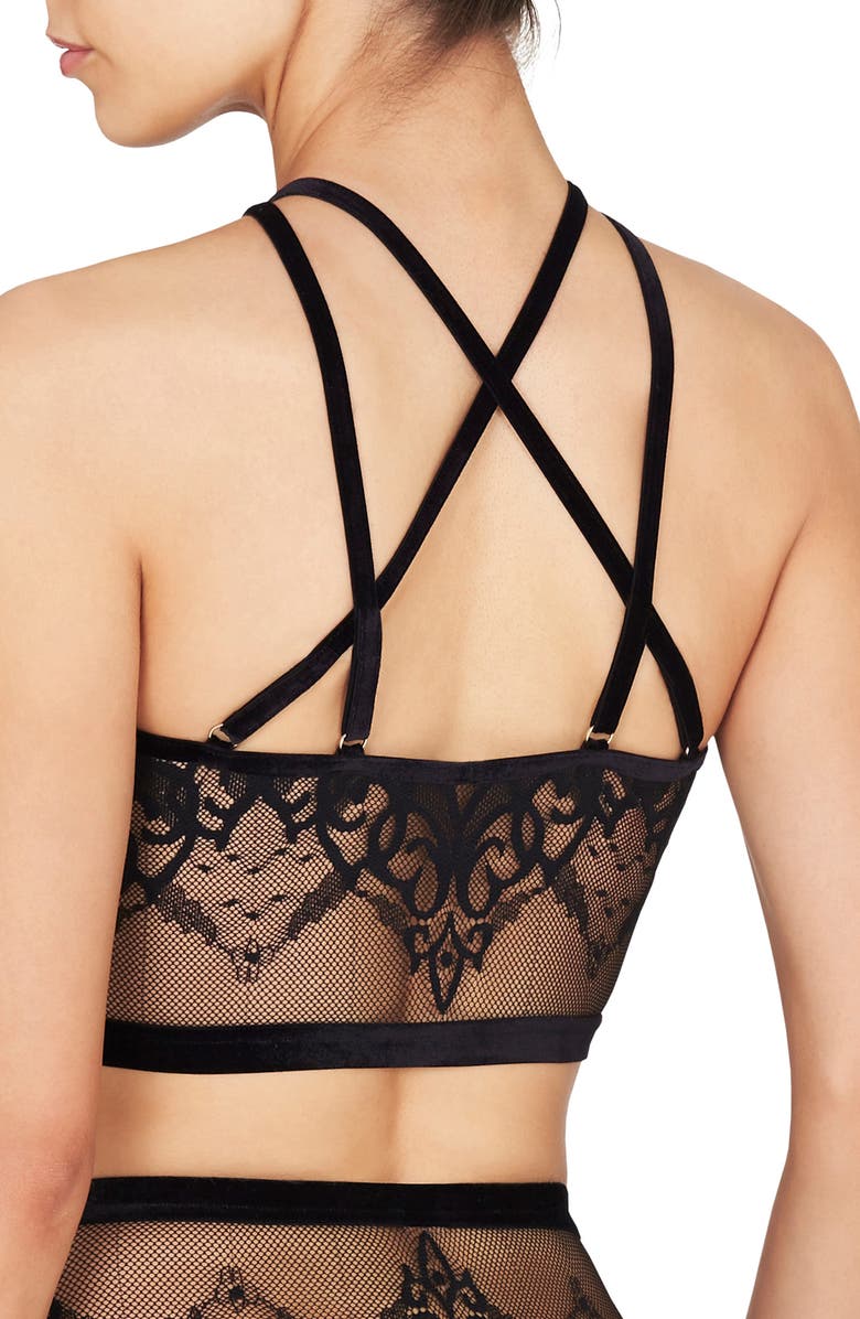 Palindrome Narcissus Crop Top, Alternate, color, 