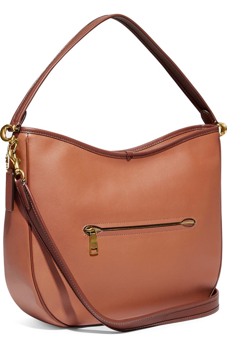 COACH Soft Tabby Leather Hobo Bag, Alternate, color,