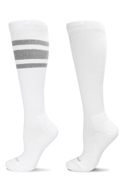 Assorted 2-Pack Knee High Compression Socks