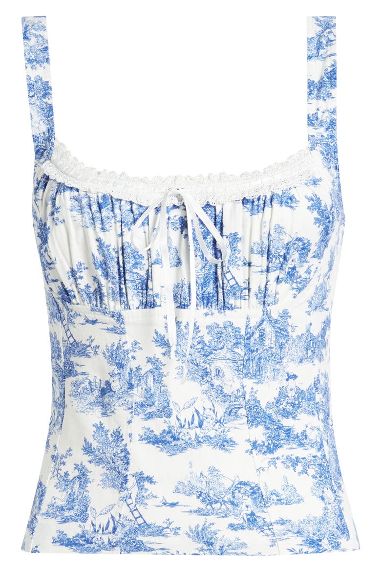 Prairie Linen Blend Tank, Alternate, color, WHITE MULTI