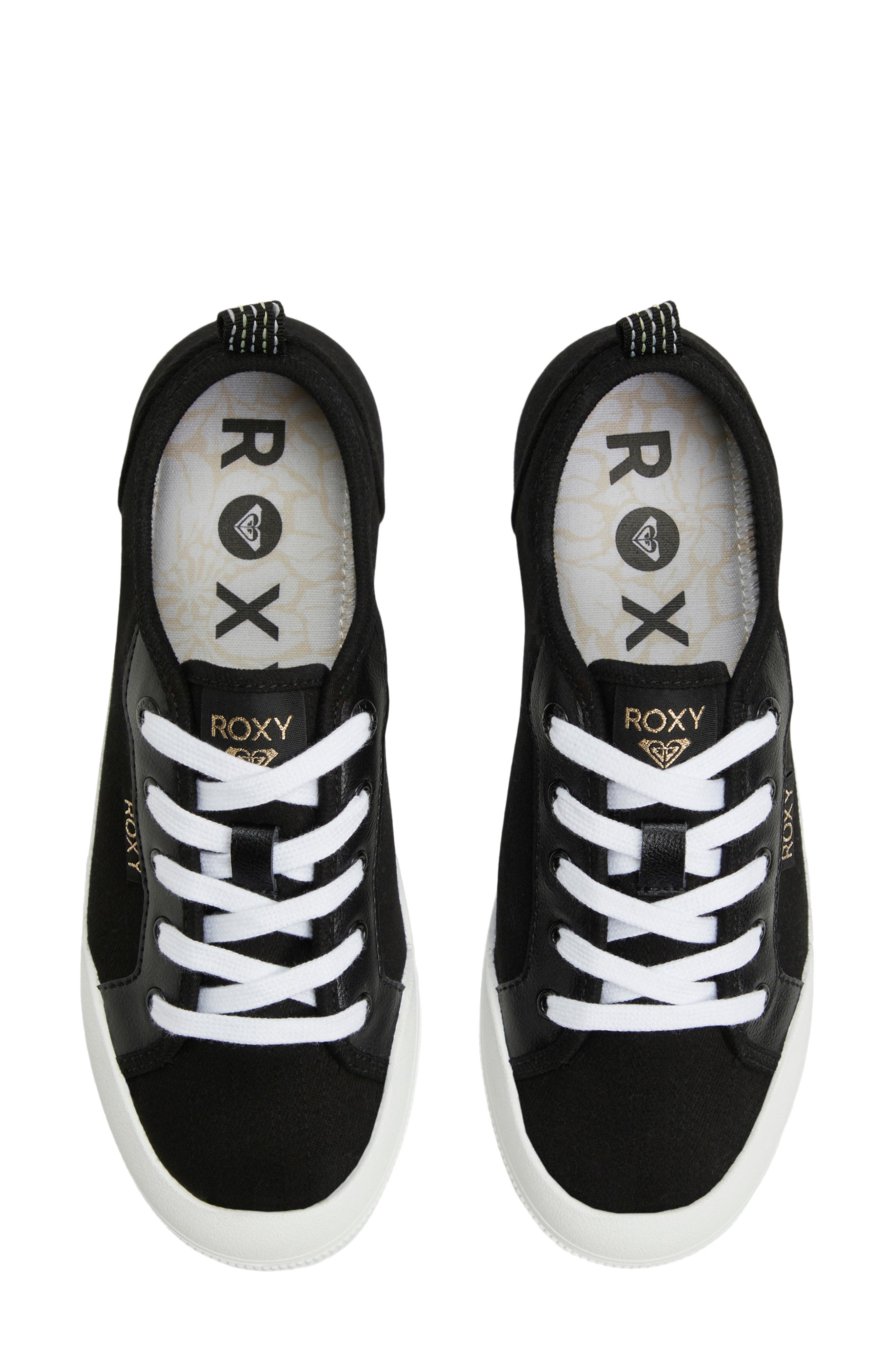 Roxy Shorebreak Sneaker, Alternate, color, Black