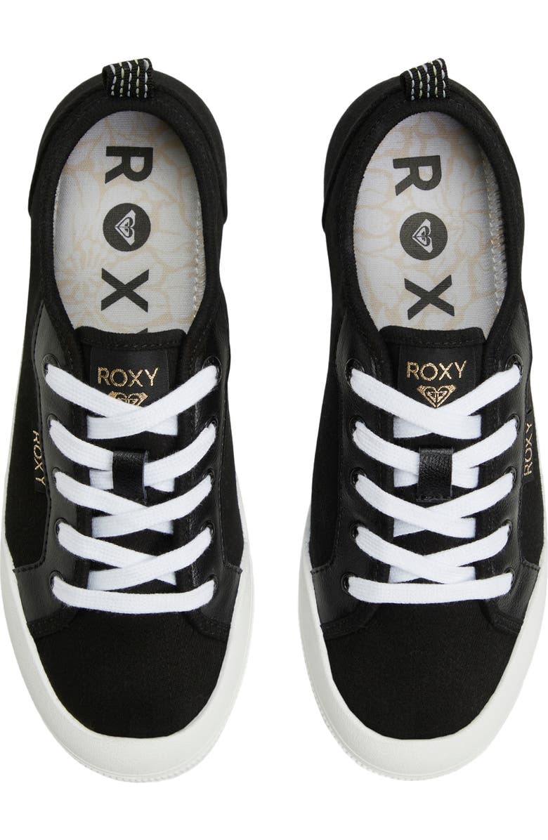 Roxy Shorebreak Sneaker, Alternate, color, Black