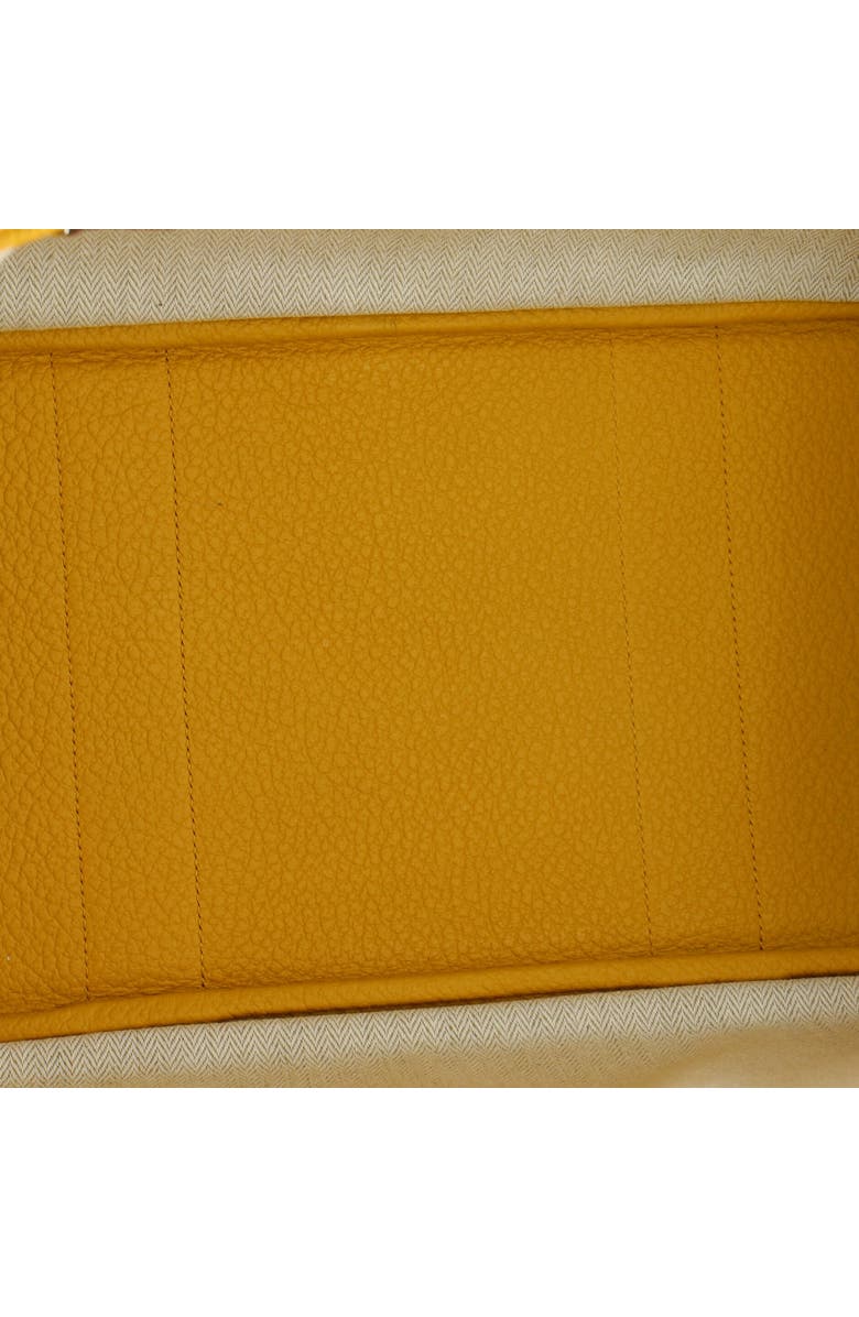 Pre-Owned Hermes Garden Party Tote Leather 36, Alternate, color, Jaune Ambre