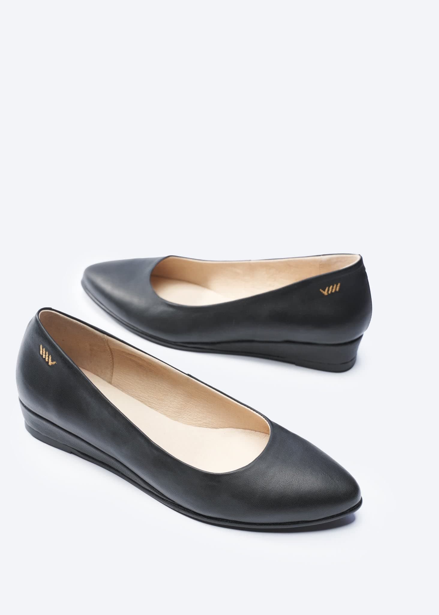 VISCATA Roma Leather Flats, Alternate, color, 