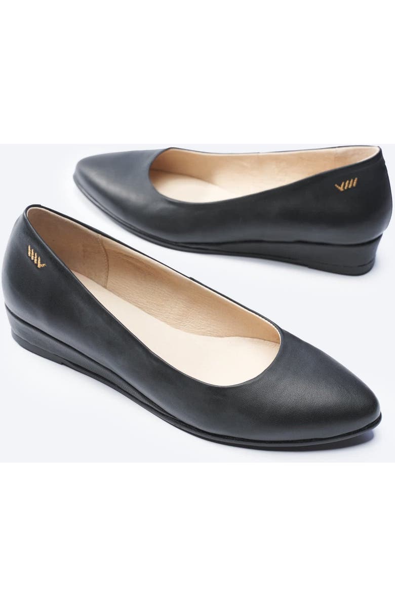 VISCATA Roma Leather Flats, Alternate, color,