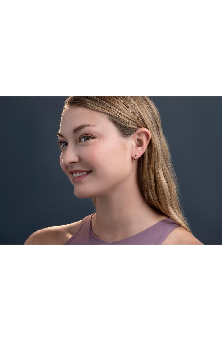 Bony Levy Varda Diamond Link Huggie Hoop Earrings, Alternate, color,