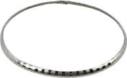 MADISON BEVERLY HILLS Vintage 1980s Silvertone Collar Necklace