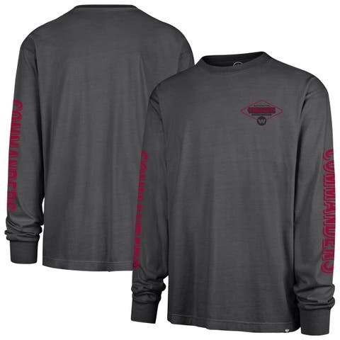 Men's '47 Black Washington Commanders Cairn Ravine Foundation Long Sleeve T-Shirt