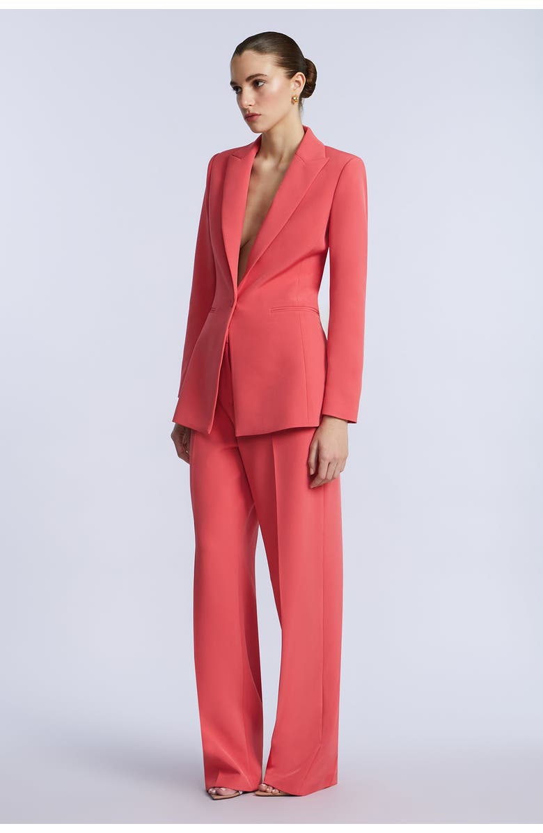 BCBGMAXAZRIA Cady Blazer, Alternate, color, Cherry Blossom