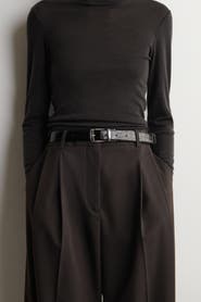 COS Reversible Leather Belt