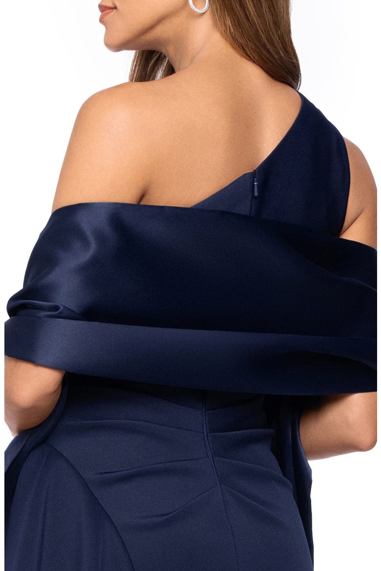 Satin Shawl, Alternate, color, MIDNIGHT