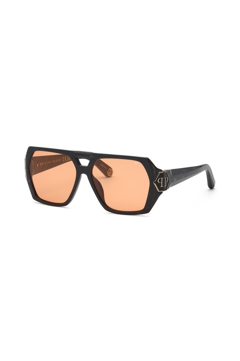 Sunglasses Plein Brave Women, Alternate, color, black/orange