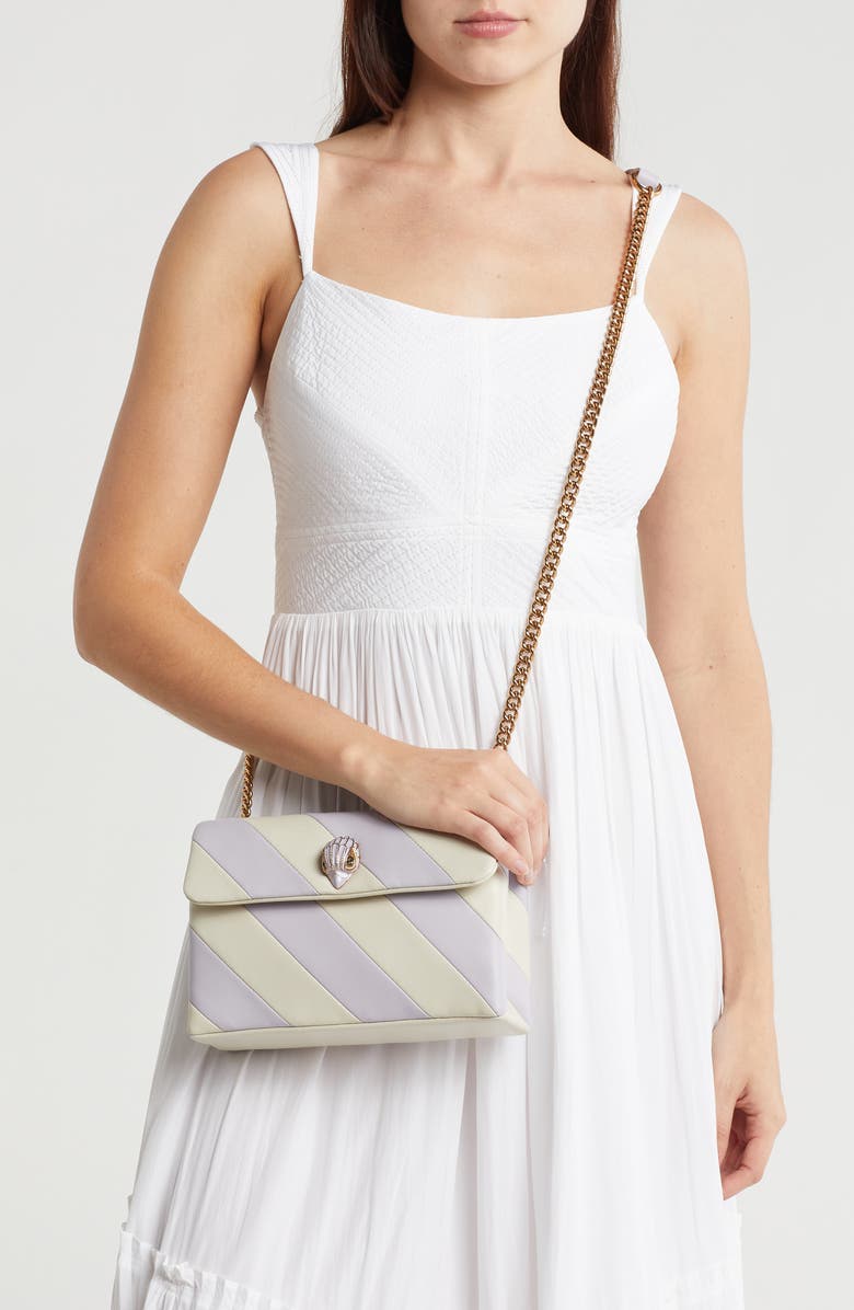 Kurt Geiger London Medium Kensington Leather Convertible Shoulder Bag, Alternate, color,