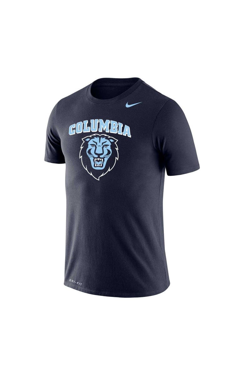Nike Men's Nike  Navy Columbia University Legend Performance T-Shirt, Alternate, color, 