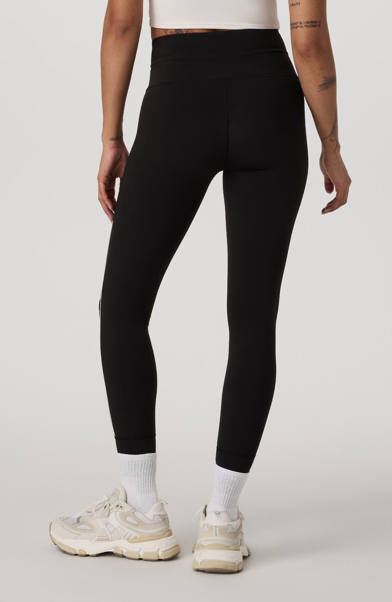 Vuori Daily Piped Drawstring Leggings, Alternate, color, Black