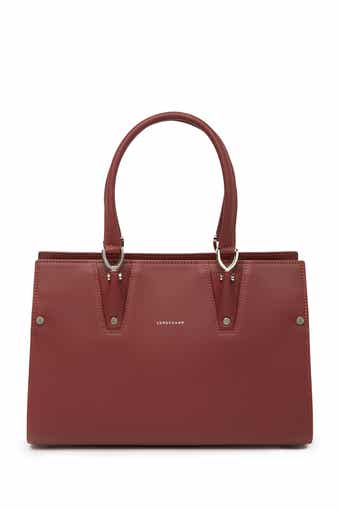 Longchamp Paris Premier Leather Satchel