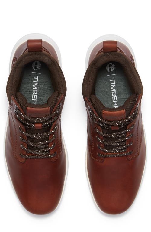Timberland Parker Street High Top Sneaker In Brown