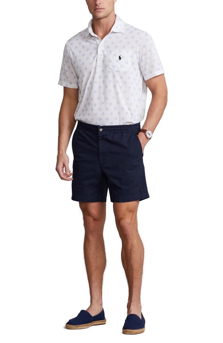 Polo Ralph Lauren Floral Print Performance Jersey Polo, Alternate, color, 