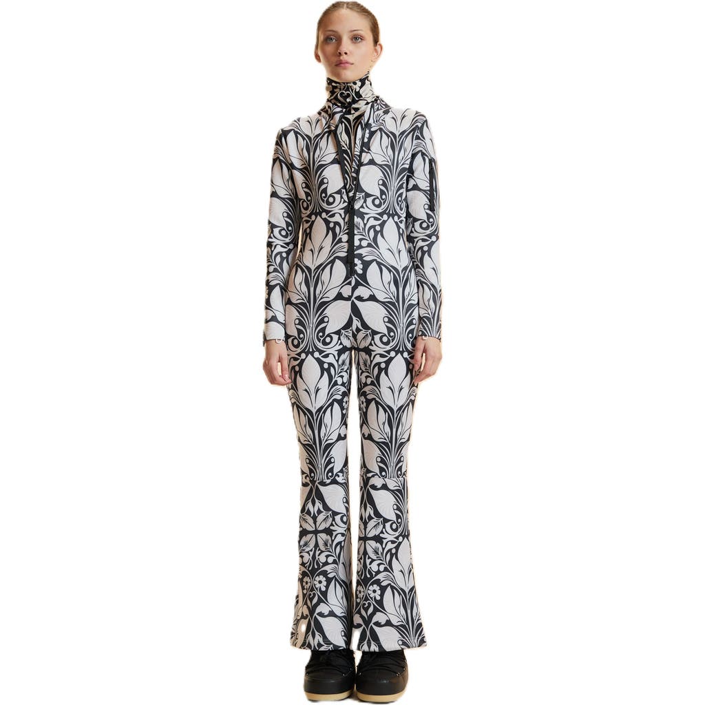 Cynthia Rowley Bonded Ski Suit In Multi