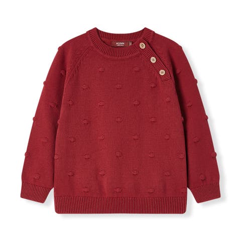 Knit Popcorn Sweater (Toddler)