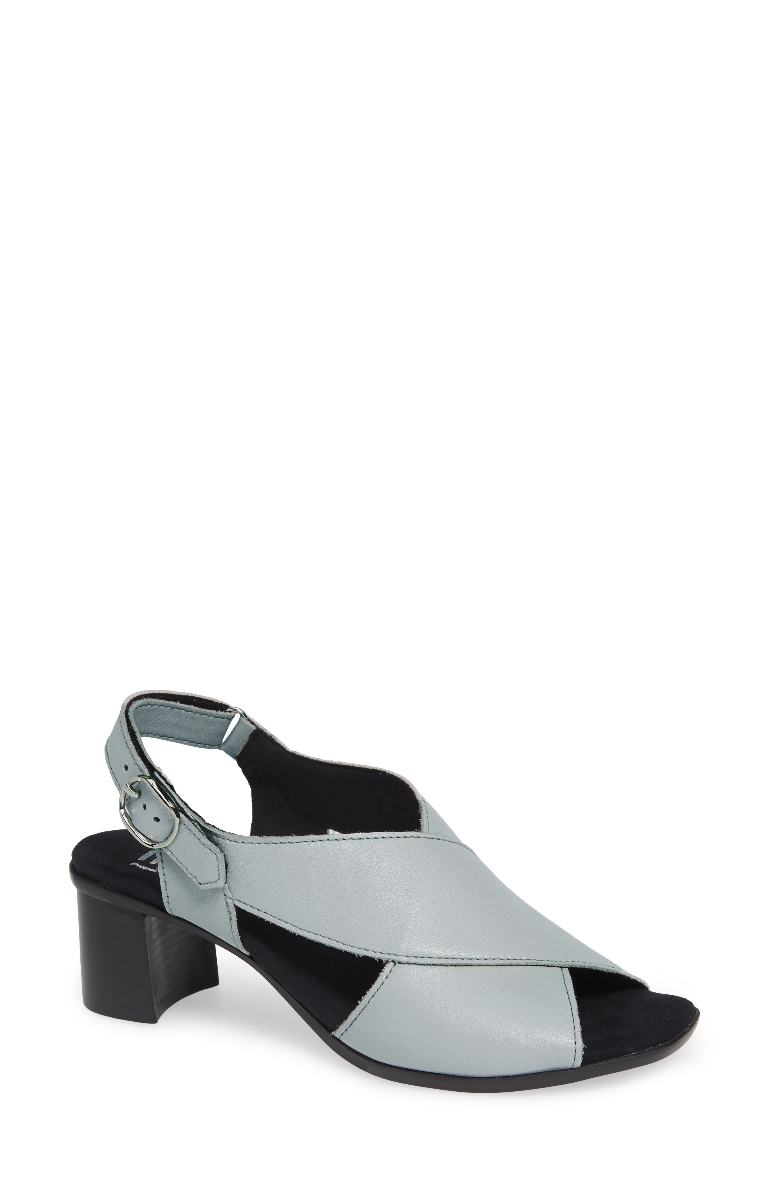 Laine Block Heel Sandal - Multiple Widths Available, Main, color, OFF WHITE LEATHER