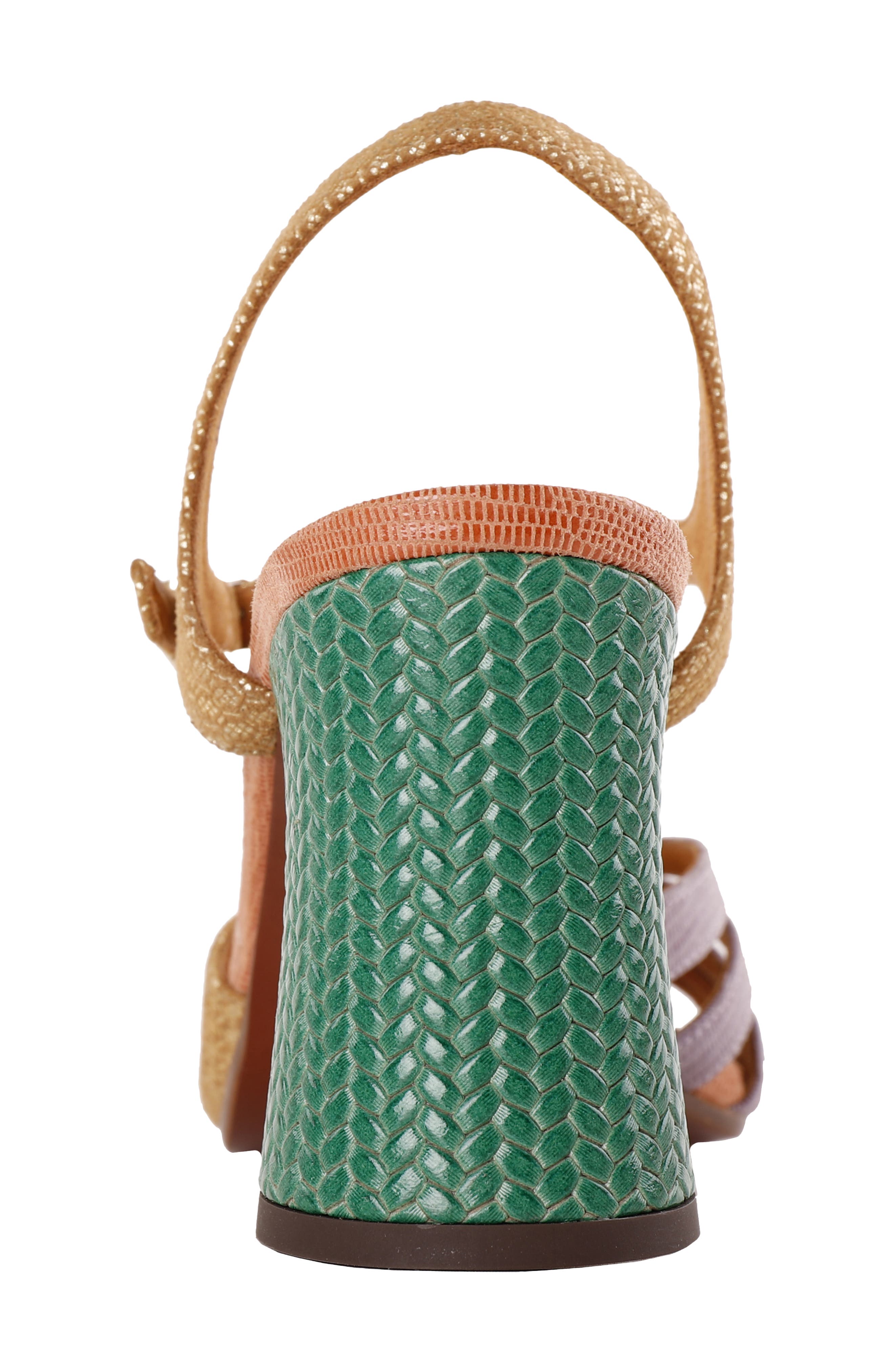 Chie Mihara Flower Appliqué Sandal, Alternate, color, 