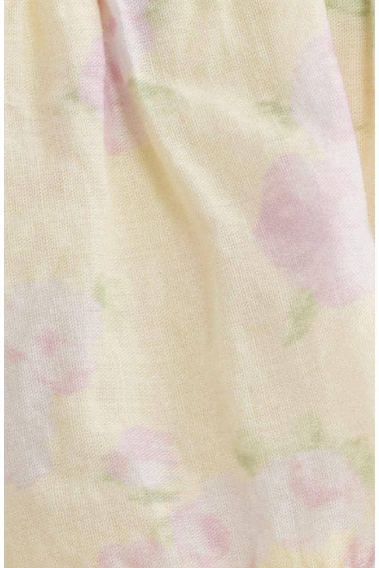 Layered Ruffle Miniskirt, Alternate, color, LEMON SPRITZ