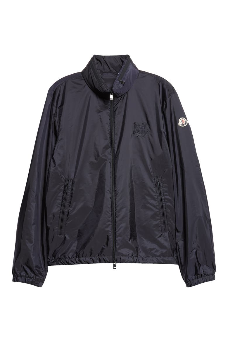 Ouge Water Repellent Nylon Jacket, Alternate, color, NAVY