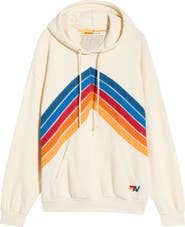 Aviator Nation Mountain Stitch Chevron Hoodie