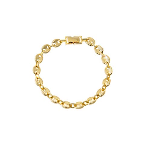 Bold Dome Link Bracelet