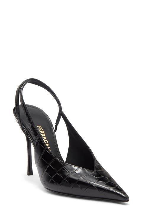 Cressy Pointed Toe Slingback Pump