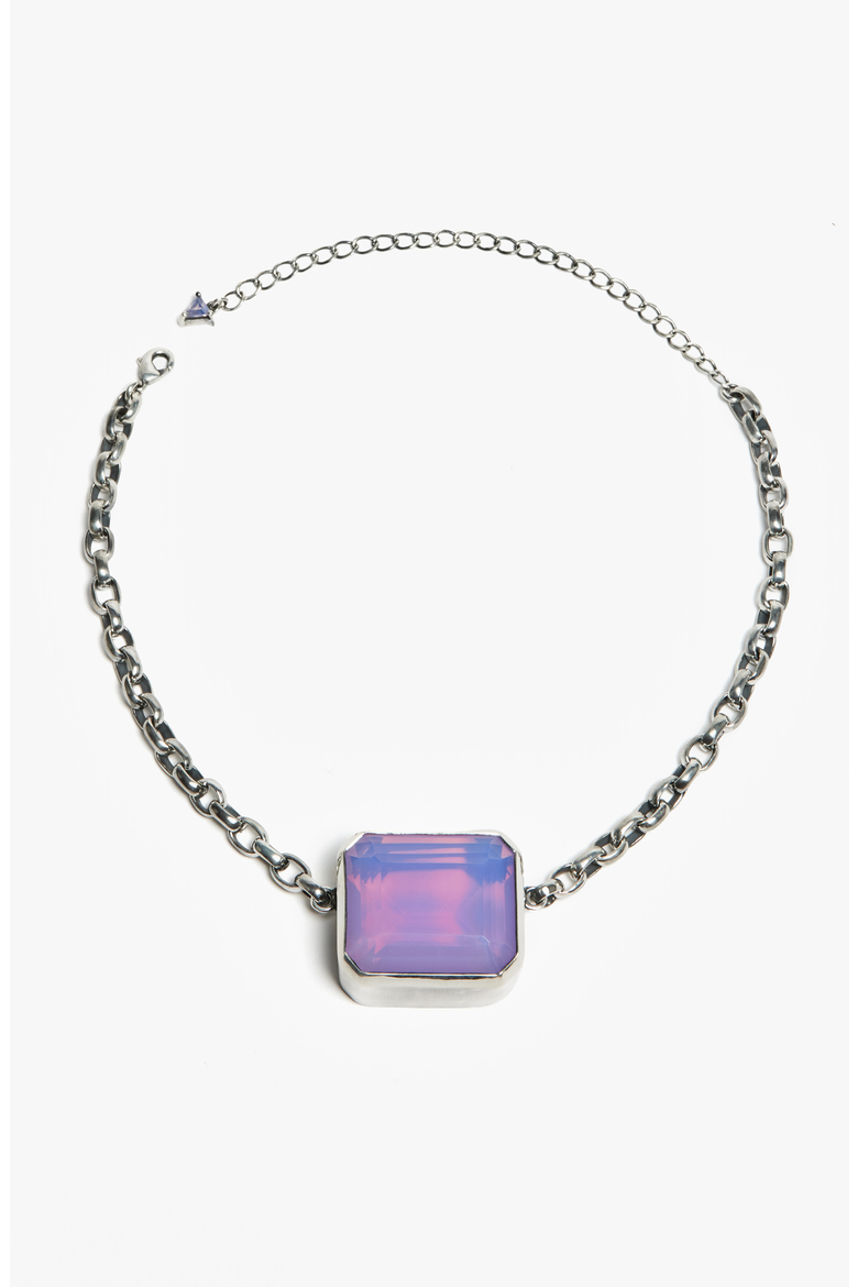 Square Goliath Choker, Main, color, Periwinkle