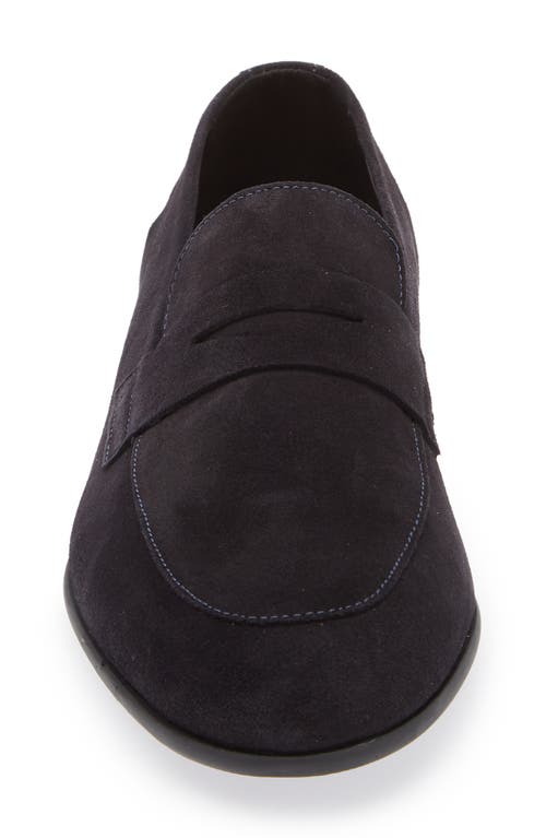 Hugo Boss Loafers Boss Men Color Blue In Black
