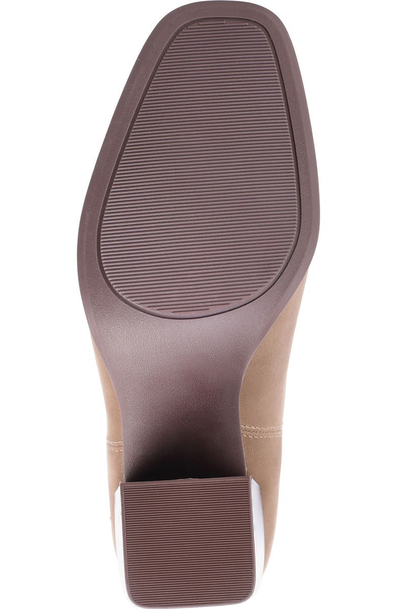 Journee Collection Maxxie Vegan Leather Chelsea Bootie, Alternate, color, Taupe