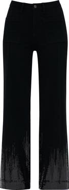 Bayeas Sequin Wide Leg Pants