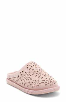Børn Laser Cut Microsuede Clog Slipper